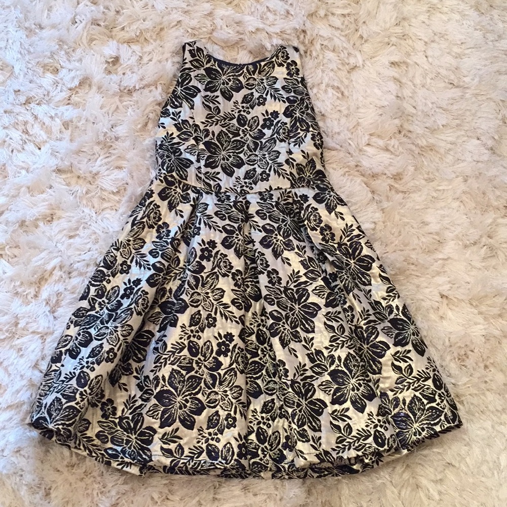 Gold And Navy Kids Fancy Dress